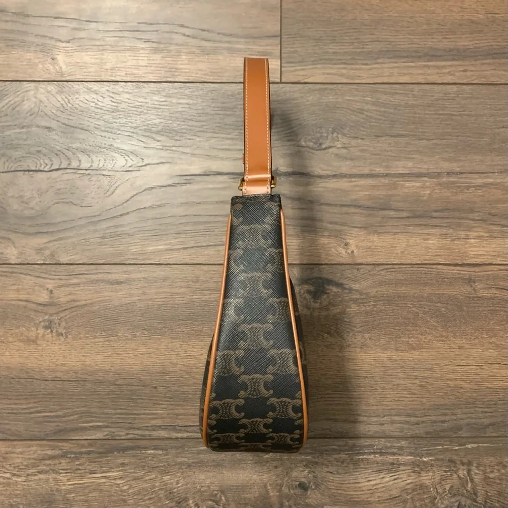 ❌SOLD❌ Celine Ava Bag in Triomphe Canvas and Calfskin Tan - Picture 6 of 15